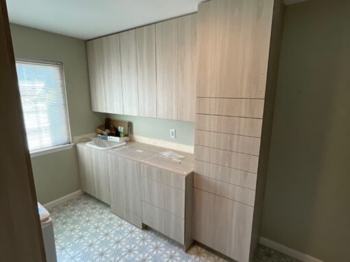 Custom Laundry Room Storage Solutions