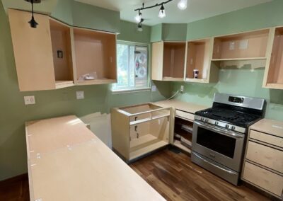 Custom Kitchen Cabinets Installation